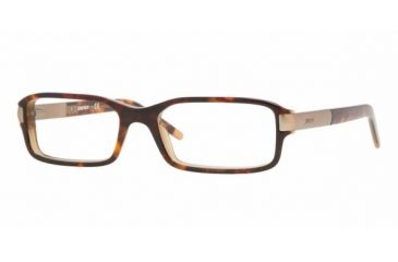 Image of DKNY DY4604 #3456 - Top Havana On Hazelnut Demo Lens Frame