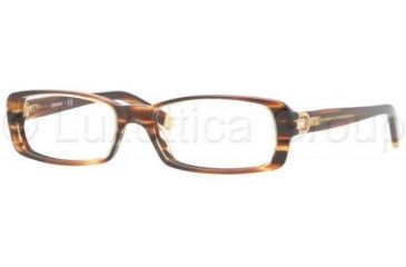 Image of DKNY DY4610B Bifocal Prescription Eyeglasses 3473-5116 - Striped Havana 