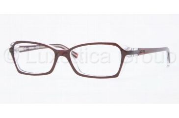 Image of DKNY DY4618 Single Vision Prescription Eyewear 3417-5015 - Bordeaux/Crystal 