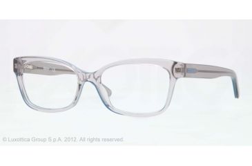 Image of DKNY DY4639 Single Vision Prescription Eyeglasses 3457-51 - Transparent Gray Frame, Demo Lens Lenses