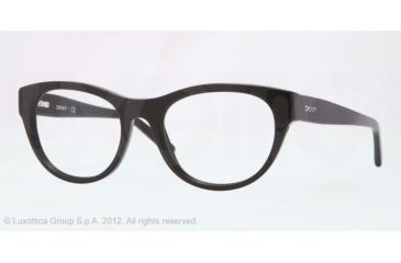 Image of DKNY DY4640 Single Vision Prescription Eyeglasses 3001-51 - Black Frame, Demo Lens Lenses