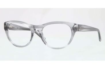 Image of DKNY DY4640 Single Vision Prescription Eyeglasses 3610-53 - Spotted Transp Gray Frame, Demo Lens Lenses