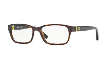 Image of DKNY DY4656 Single Vision Prescription Eyeglasses 3016-51 - Dark Havana Frame