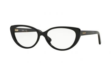 Image of DKNY DY4664 Single Vision Prescription Eyeglasses 3001-52 - Black Frame
