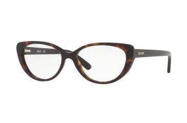 Image of DKNY DY4664 Single Vision Prescription Eyeglasses 3702-52 - Dark Tortoise Frame