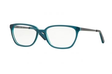 Image of DKNY DY4667 Single Vision Prescription Eyeglasses 3677-52 - Green/green Transparent Frame