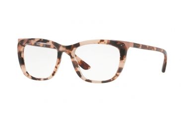 Image of DKNY DY4680 Single Vision Prescription Eyeglasses 3731-50 - Pink Tortoise Frame