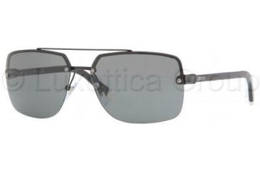 Image of DKNY DY5066 Sunglasses 100487-5914 - Matte Black Gray