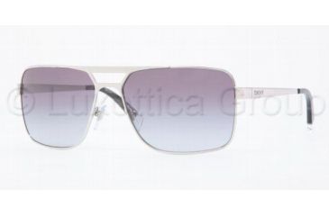 Image of DKNY DY5067 Sunglasses 100211-5915 - Silver Gray Gradient