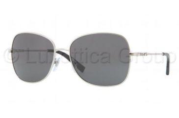 Image of DKNY DY5073 Sunglasses 100287-5816 - Silver Frame, Gray Lenses