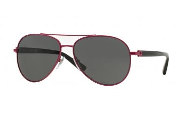 Image of DKNY DY5078 Sunglasses 121087-58 - Fuxia Frame, Gray Lenses