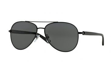 Image of DKNY DY5078 Sunglasses 111187-58 - Black Frame, Gray Lenses