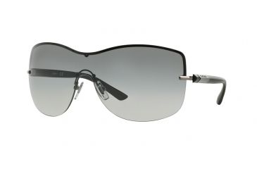 Image of DKNY DY5081 Sunglasses 100311-38 - Gunmetal Frame, Gray Gradient Lenses