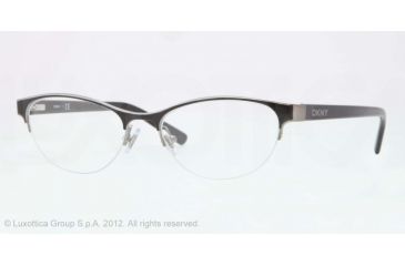 Image of DKNY DY5642 Bifocal Prescription Eyeglasses 1014-52 - Gunmetal Frame, Demo Lens Lenses