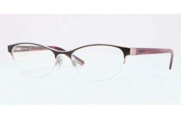 Image of DKNY DY5642 Bifocal Prescription Eyeglasses 1213-52 - Dark Violet Frame, Demo Lens Lenses