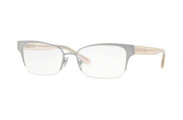 Image of DKNY DY5657 Bifocal Prescription Eyeglasses 1247-54 - Shiny Silver Frame, Demo Lenses Lenses