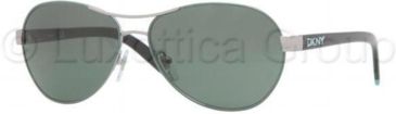 Image of DKNY Sunglasses DY5060 116471-5814 - Gunmetal Green