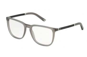 Image of Dolce&amp;Gabbana BASALTO COLLECTION DG3216 Single Vision Prescription Eyeglasses 1861-54 - Matte Grey Frame