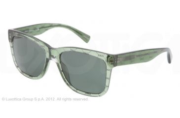 Image of Dolce&amp;Gabbana D&amp;G ALL OVER DG4158P Bifocal Prescription Sunglasses DG4158P-266271-55 - Lens Diameter 55 mm, Lens Diameter 55 mm, Frame Color All Over Grey On Green