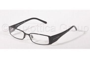 Image of Dolce&amp;Gabbana DG1126 Progressive Eyeglasses - Black Frame / 48 mm Prescription Lenses, 01-4816