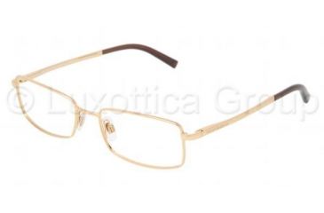 Image of Dolce&amp;Gabbana DG1177 SV Prescription Eyeglasses - Gold Frame / 52 mm Prescription Lenses, 02-5217