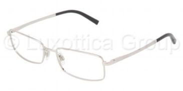 Image of Dolce&amp;Gabbana DG1177 SV Prescription Eyeglasses - Silver Frame / 52 mm Prescription Lenses, 05-5217
