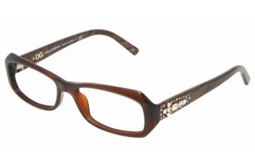 Image of Dolce&amp;Gabbana DG3082G Bifocal Eyeglasses - Brown Demo Lens Frame / 52 mm Prescription Lenses, 1582-5216