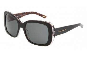 Image of Dolce&amp;Gabbana DG4101 Bifocal Sunglasses - Animal Black Gray Frame / 54 mm Prescription Lenses, 175087-5419