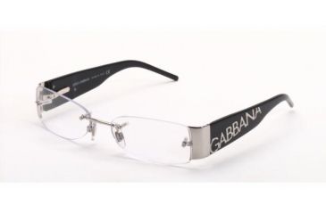 Image of Dolce &amp; Gabanna DG1102 #061 - Silver Frame, Demo Lens Lenses