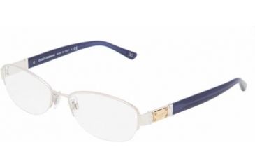 Image of Dolce &amp; Gabbana DG1207 Bifocal Prescription Eyeglasses 1024 -5117 - Silver 