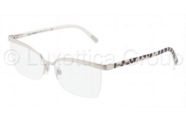 Image of Dolce&amp;Gabbana DG1221 Bifocal Prescription Eyeglasses 05-5416 - Silver Frame