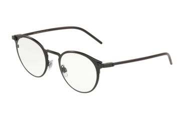 Image of Dolce&amp;Gabbana DG1318 Prescription Eyeglasses, 48mm, Matte Black, DG1318-1106-48-SV