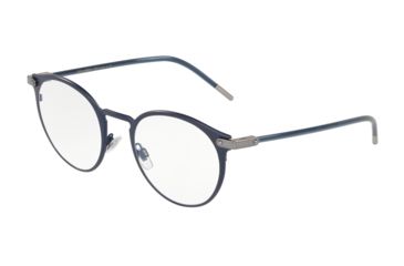 Image of Dolce&amp;Gabbana DG1318 Prescription Eyeglasses, 48mm, Matte Blue, DG1318-1280-48-SV