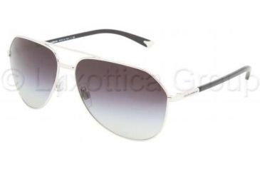 Image of Dolce&amp;Gabbana DG2094 Sunglasses 05/8G-6114 - Silver Gray Gradient