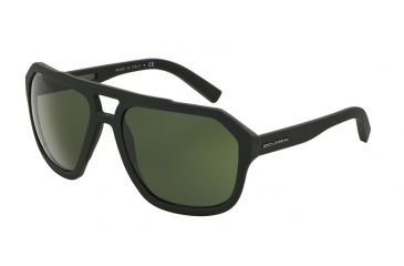 Image of Dolce&amp;Gabbana DG2146 Bifocal Prescription Sunglasses DG2146-126571-60 - Lens Diameter 60 mm, Frame Color Green Rubber