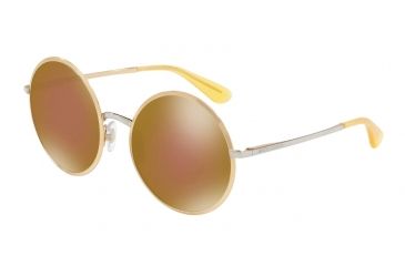 Image of Dolce&amp;Gabbana DG2155 Bifocal Prescription Sunglasses DG2155-02-N0-56 - Lens Diameter 56 mm, Frame Color Gold