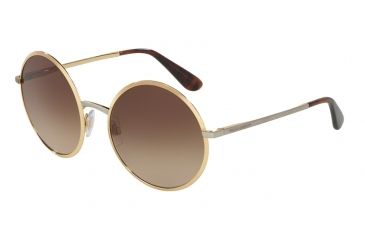 Image of Dolce&amp;Gabbana DG2155 Bifocal Prescription Sunglasses DG2155-129713-56 - Lens Diameter 56 mm, Frame Color Gold