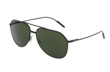 Image of Dolce&amp;Gabbana DG2166 Single Vision Prescription Sunglasses DG2166-01-71-61 - Lens Diameter 61 mm, Frame Color Black