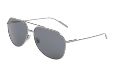 Image of Dolce&amp;Gabbana DG2166 Single Vision Prescription Sunglasses DG2166-04-81-61 - Lens Diameter 61 mm, Frame Color Gunmetal