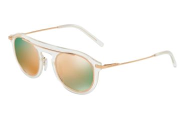 Image of Dolce&amp;Gabbana DG2169 Single Vision Prescription Sunglasses DG2169-12984Z-46 - Lens Diameter 46 mm, Frame Color Clear