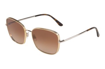 Image of Dolce&amp;Gabbana DG2223 Sunglasses 131313-58, Brown Gradient Lenses