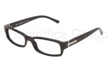 Image of Dolce&amp;Gabbana DG3046 Single Vision Prescription Eyeglasses 501-5016 - Black 