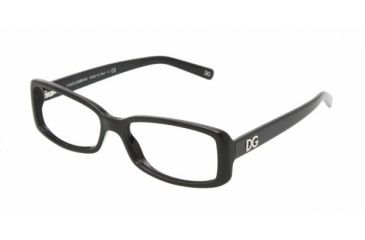 Image of Dolce &amp; Gabanna DG3074 #501 - Shiny Black Demo Lens Frame