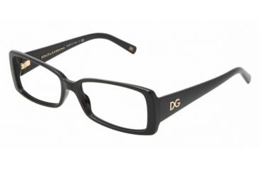 Image of Dolce &amp; Gabanna DG3080 #501 - Shiny Black Demo Lens Frame