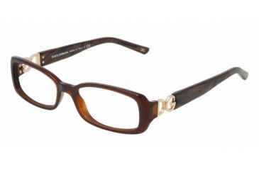 Image of Dolce &amp; Gabanna DG3083 #1582 - Brown Demo Lens Frame