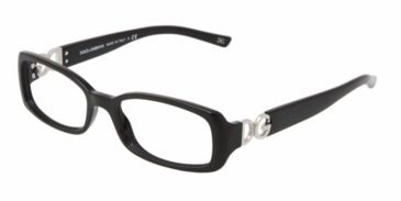 Image of Dolce &amp; Gabanna DG3083 #501 - Black Demo Lens Frame