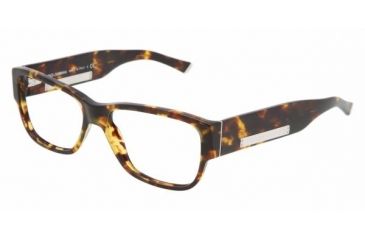 Image of Dolce & Gabanna DG3098 #778 - Dark Havana Frame, Demo Lens Lenses