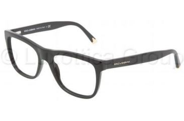 Image of Dolce&Gabbana DG3108 Single Vision Prescription Eyewear 501-5117 - Black