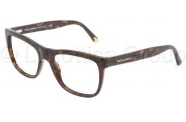 Image of Dolce&Gabbana DG3108 Single Vision Prescription Eyewear 502-5117 - Havana
