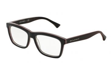 Image of Dolce&amp;Gabbana DG3235F Bifocal Prescription Eyeglasses 2954-55 - Blue/fluo Red/mt Camo Frame